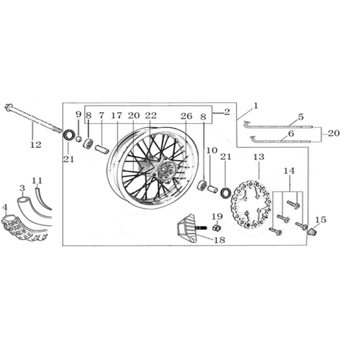 06 Front Wheel Assy 