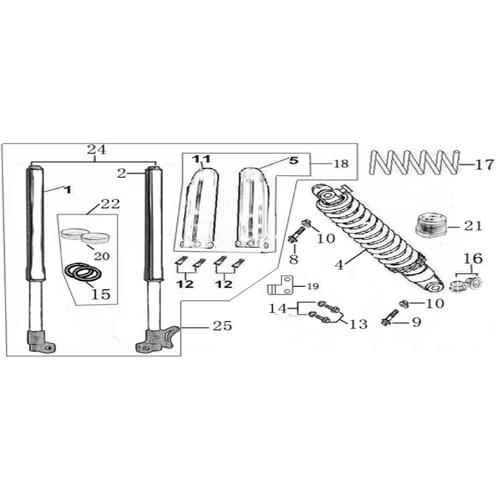 04 Front & Rear absorber