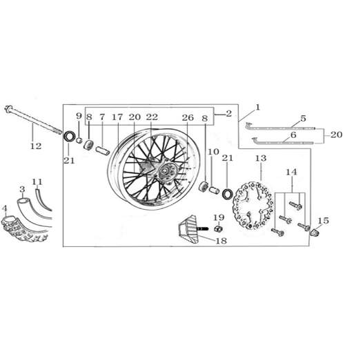 06 Front Wheel Assy 
