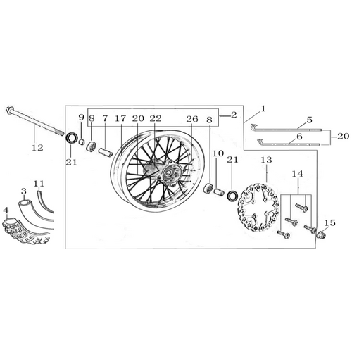 06 Front Wheel Assy 