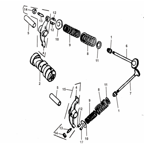 32 Camshaft & Valves