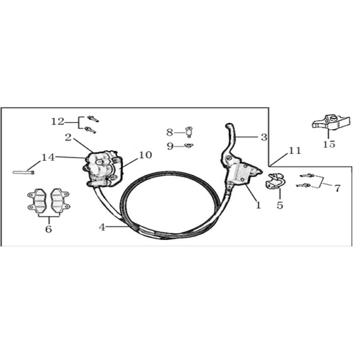 05 Front Brake Assy