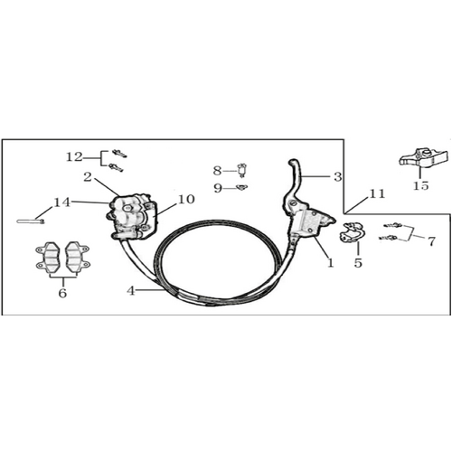 05 Front Brake Assy