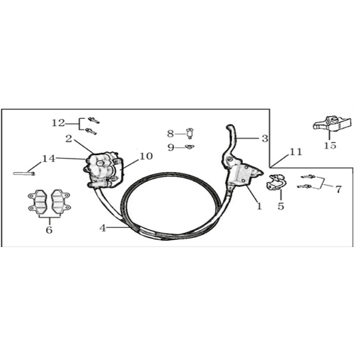05 Front Brake Assy
