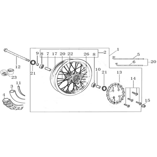 06 Front Wheel Assy