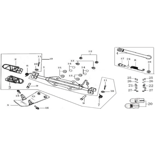 09 Foot Peg Assy