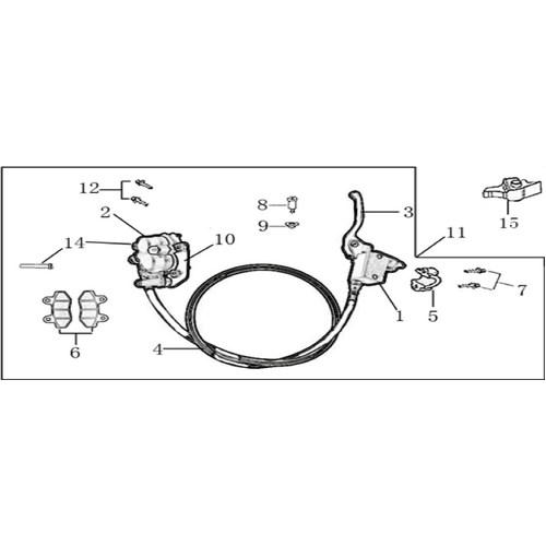 05 Front Brake Assy