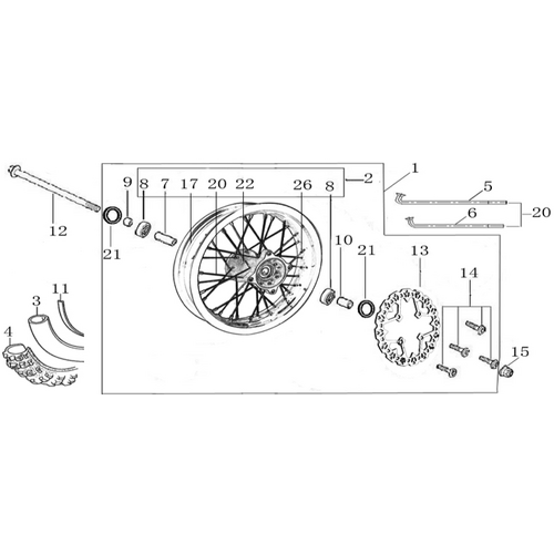 06 Front Wheel Assy 