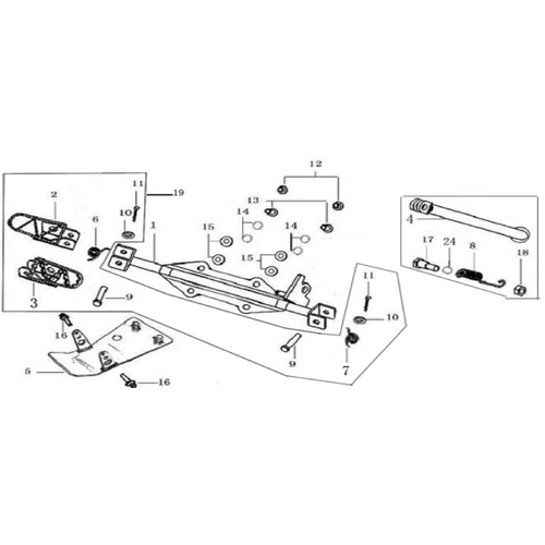 09 Foot Peg assy
