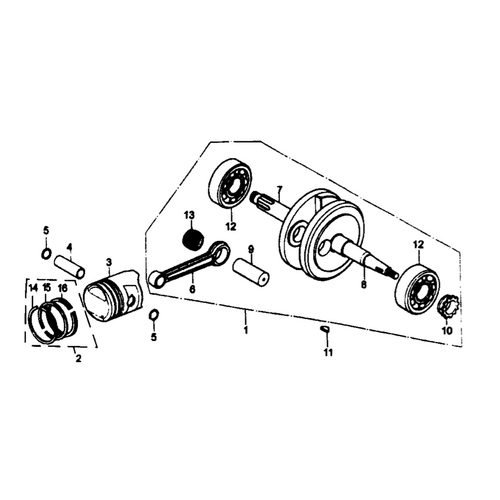 39 Crankshaft & Piston