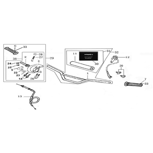 01 Handle Bar Assembly