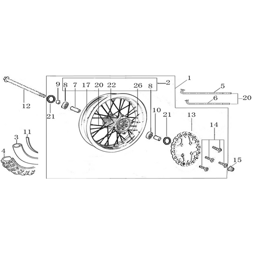 06 Front Wheel Assy 