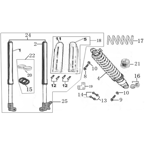 04 Front & Rear absorber