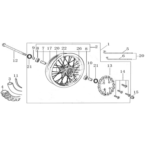 06 Front Wheel Assy