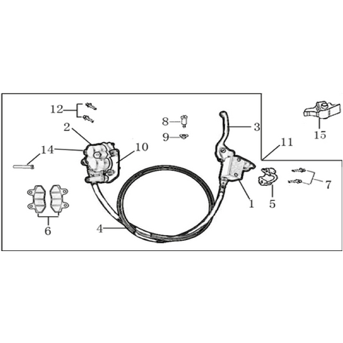 05 Front Brake Assy