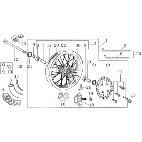06 Front Wheel Assy 