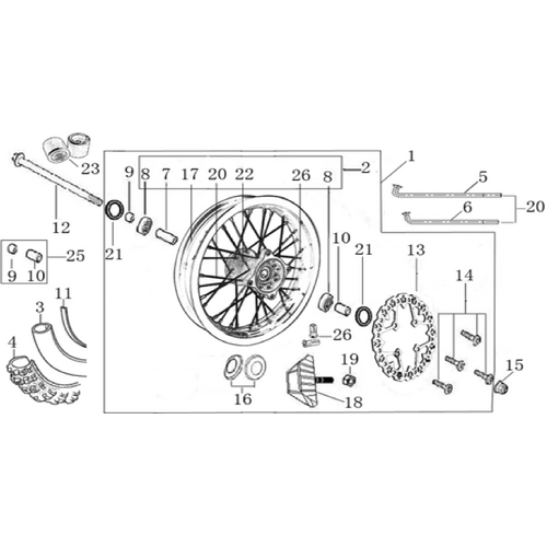 06 Front Wheel Assy 