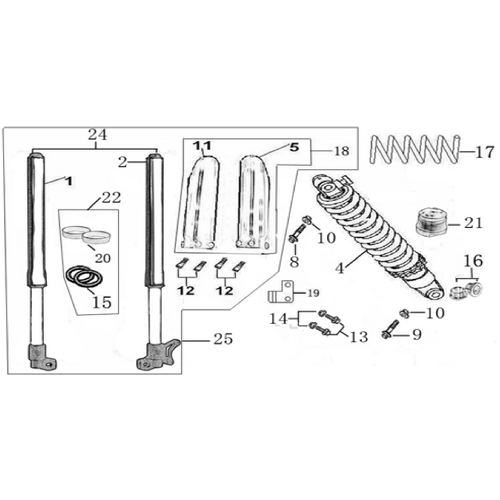 04 Front & Rear absorber