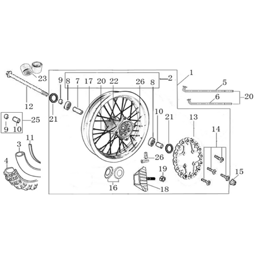 06 Front Wheel Assy 