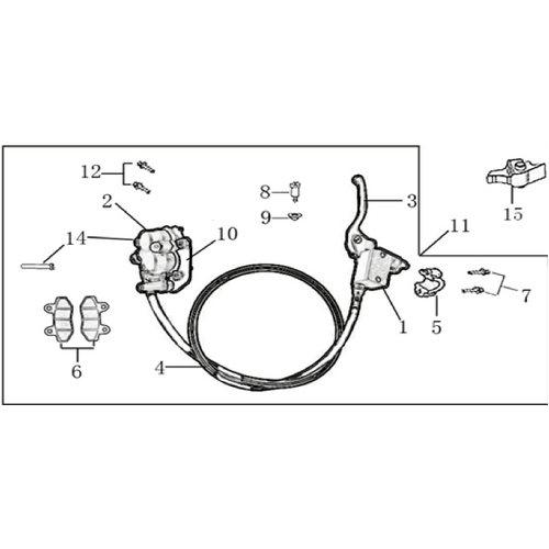 05 Front Brake Assy