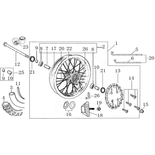 06 Front Wheel Assy 
