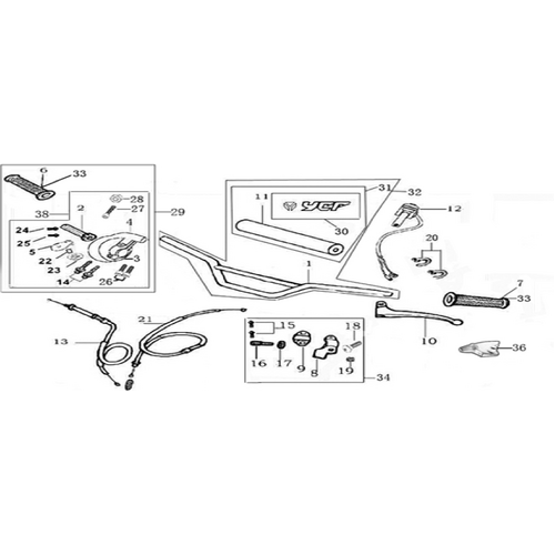 Handle bar assembly