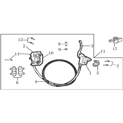 Front Brake Assy