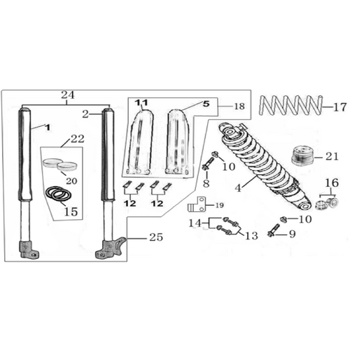 04 Front & Rear absorber