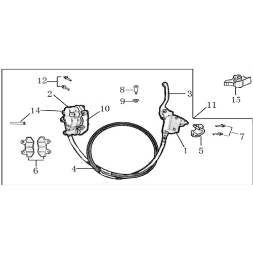 05 Front Brake Assy