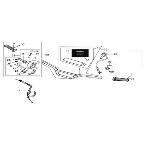 01 Handle Bar Assembly