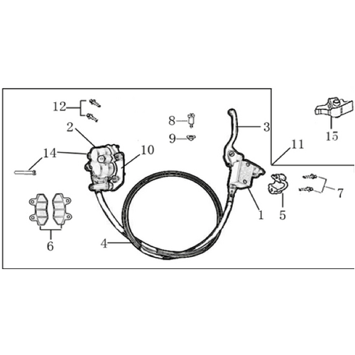 05 Front Brake Assy