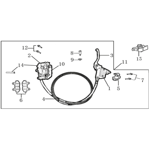 05 Front Brake Assy