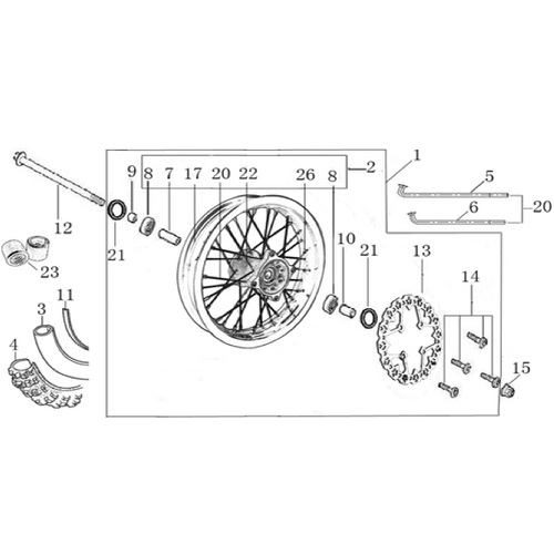 06 Front Wheel Assy