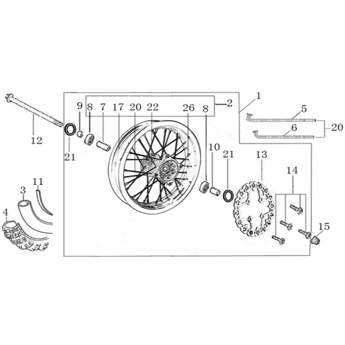 06 Front Wheel Assy 