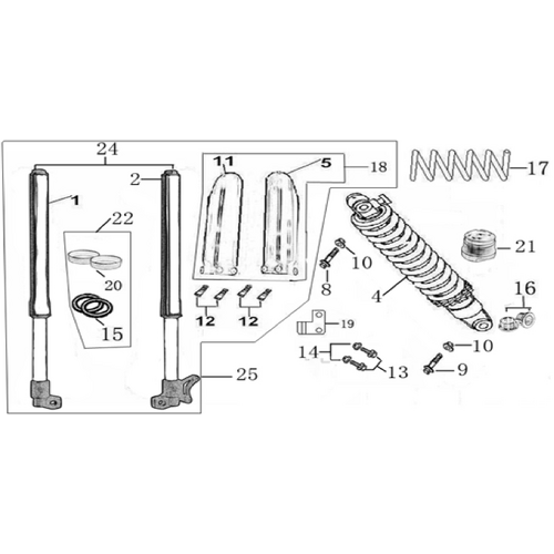 04 Front & Rear absorber