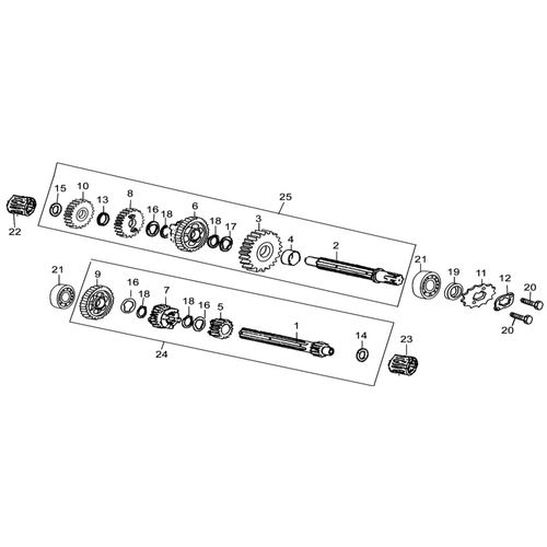 39 Transmission Shafts