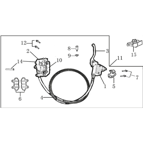 05 Front Brake Assy