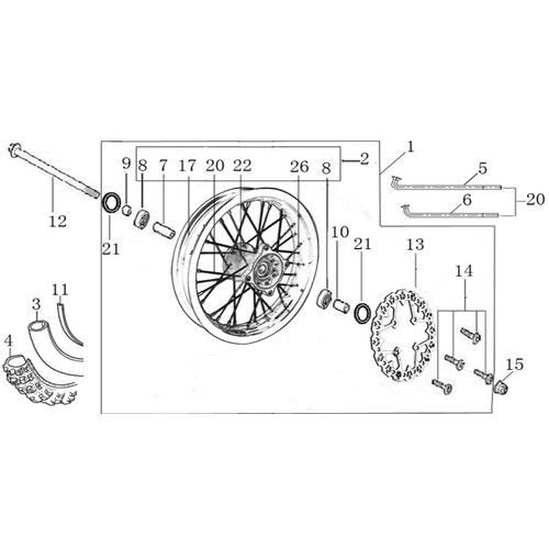 06 Front Wheel Assy 