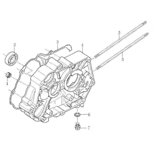 38 Right Crankcase