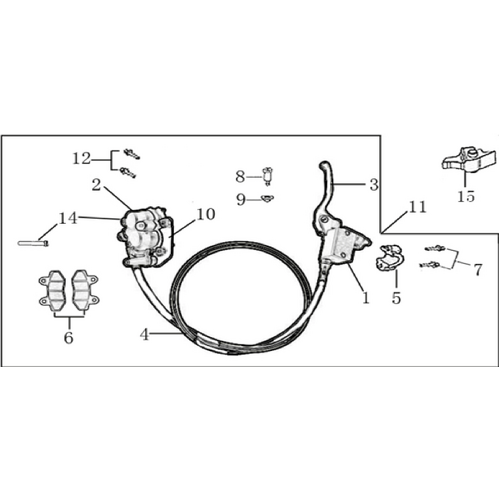 05 Front Brake Assy