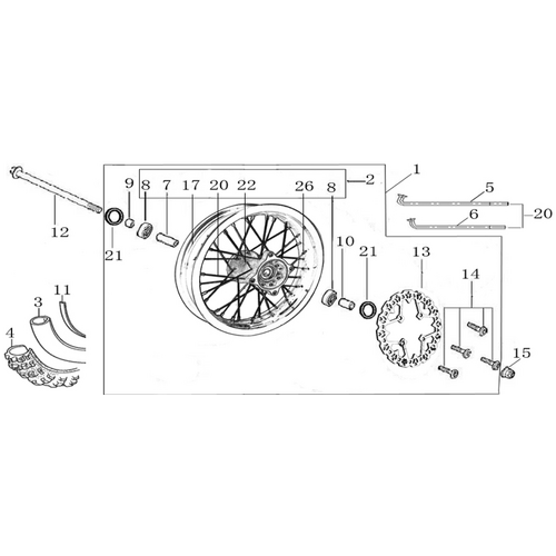 06 Front Wheel Assy 