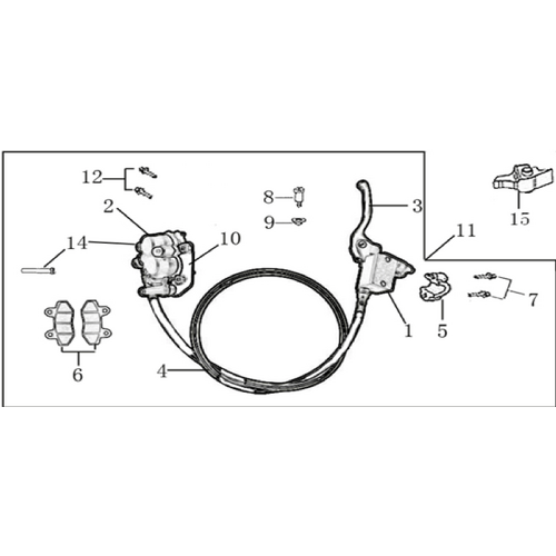 05 Front Brake Assy