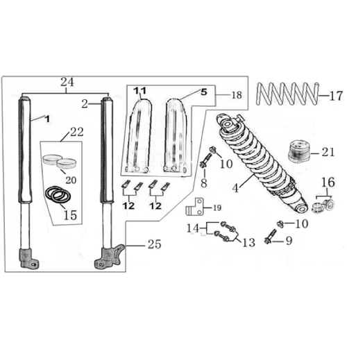 04 Front & Rear absorber