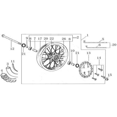 06 Front Wheel Assy