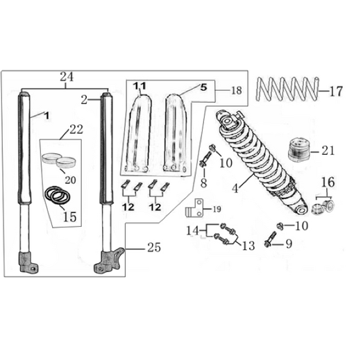 04 Front & Rear absorber