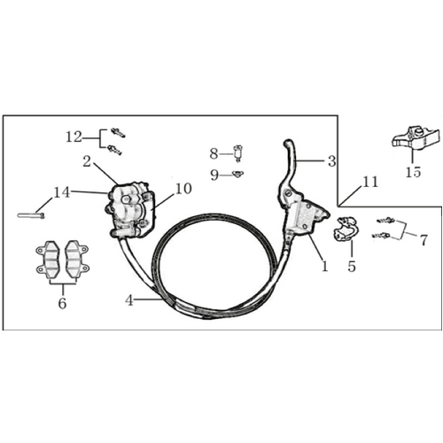 05 Front Brake Assy