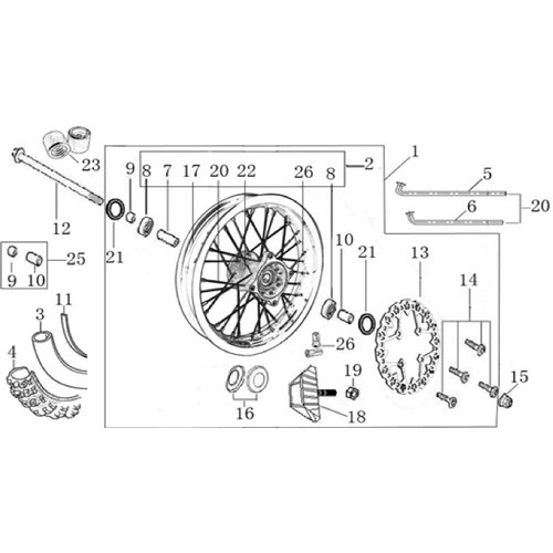 06 Front Wheel Assy 