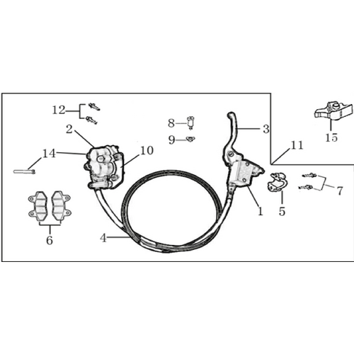 05 Front Brake Assy