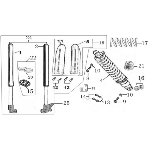 04 Front & Rear absorber