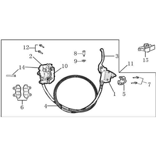 05 Front Brake Assy